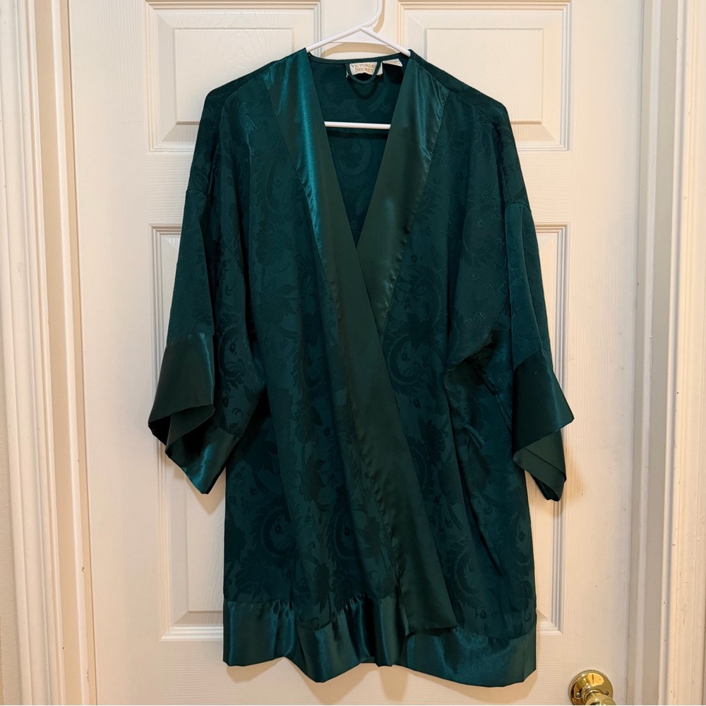 Victoria's Secret Emerald Green Robe